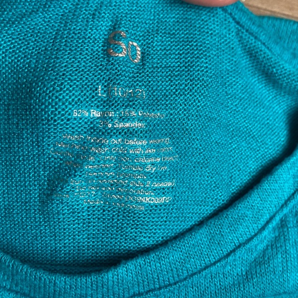 3/$12 polar bear cozy glitter graphic top w sequin casual long sleeve L 10/12 - Picture 14 of 17